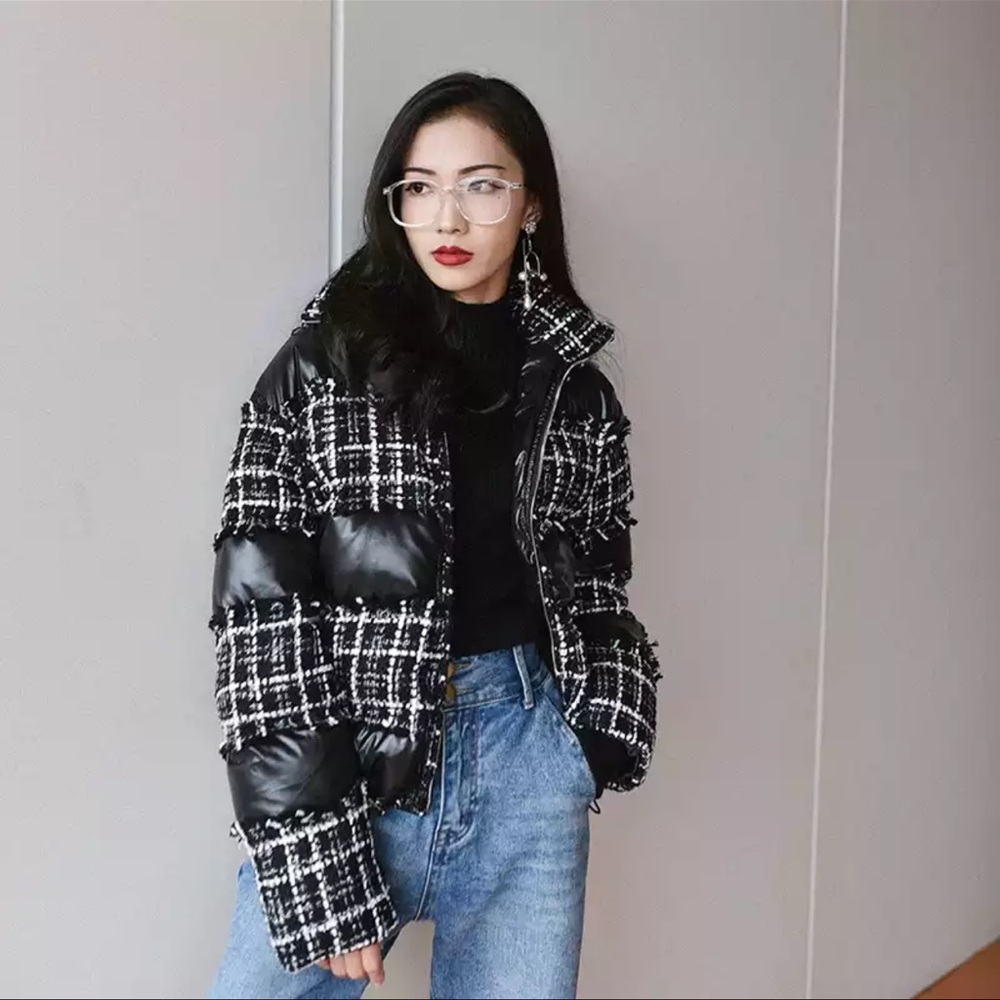 Quilted bomber jacket - Picture 2 of 3